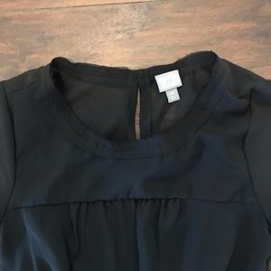 Converse Dresses - Converse One Star black chiffon dress NWT Converse Dresses - Converse One Star black chiffon dress NWT